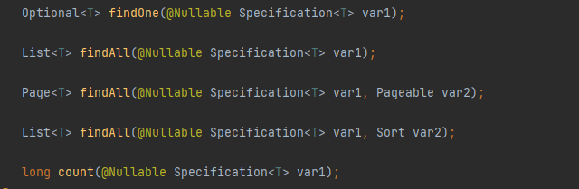 JpaSpecificationExecutor